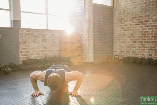 Home Exercises to Build Muscle - Wide Grip Pushups