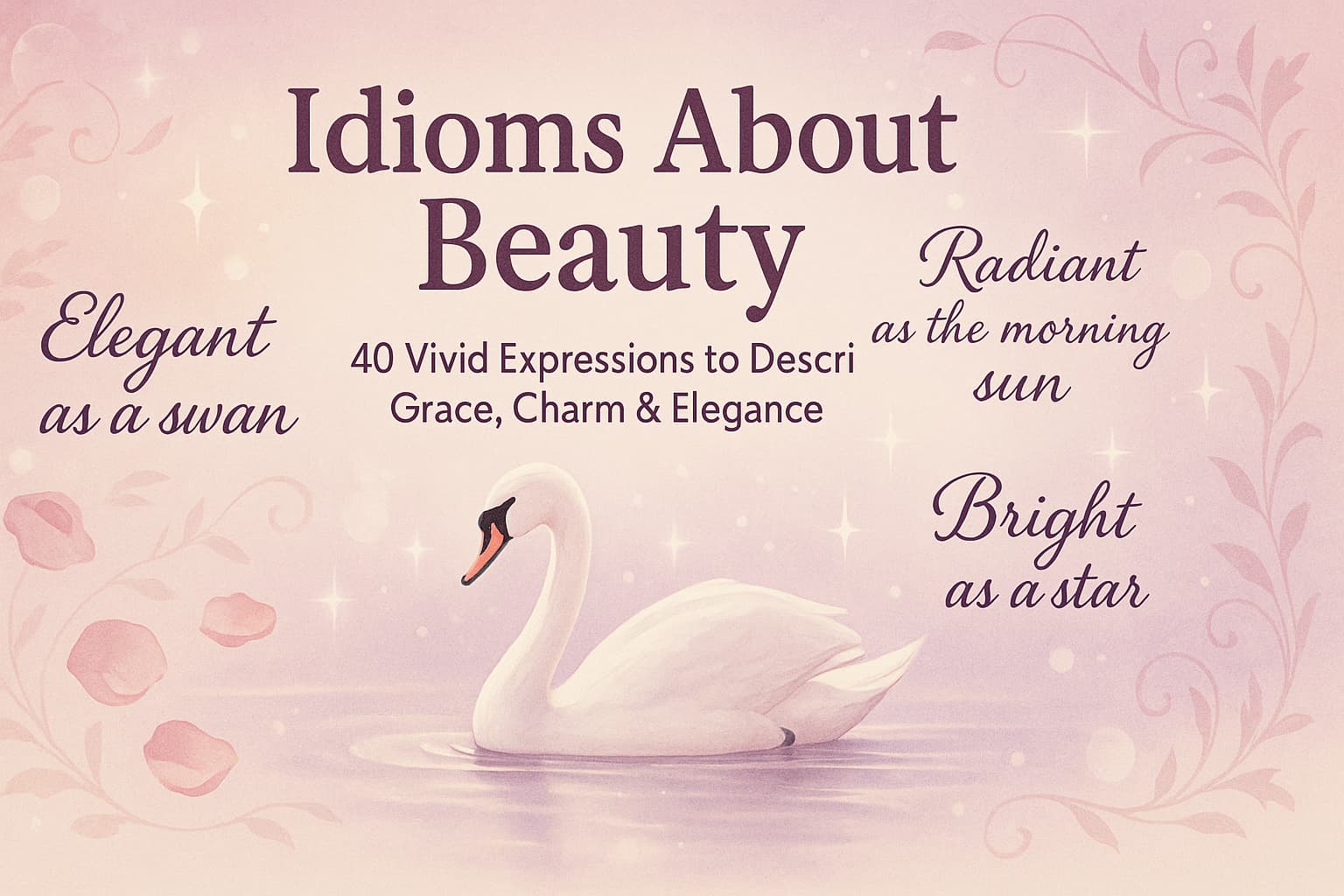 40 Idioms About Beauty Meanings, Usage, and Interactive Quiz