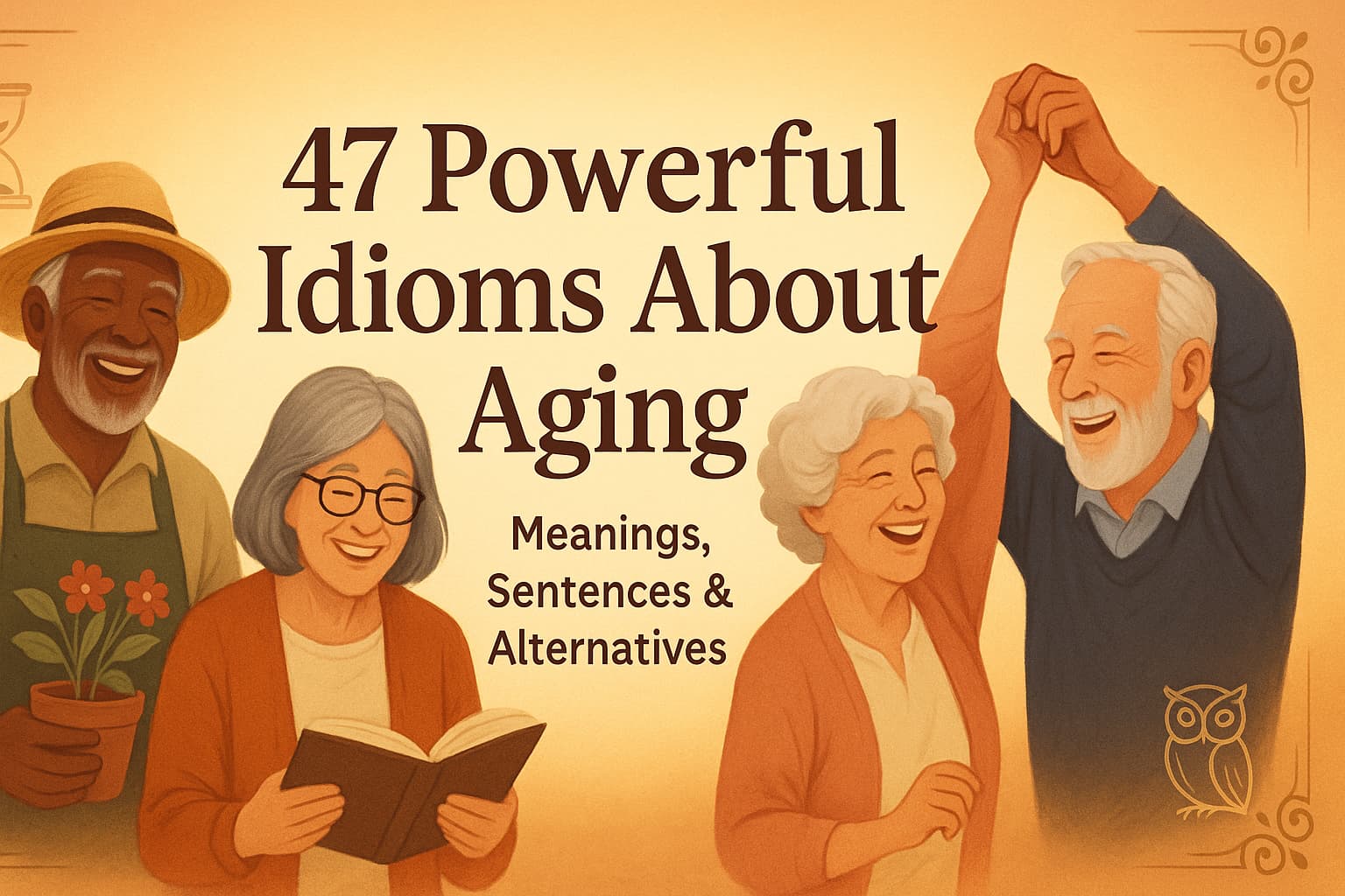 47 Powerful Idioms About Aging Meanings, Sentences, and Alternatives