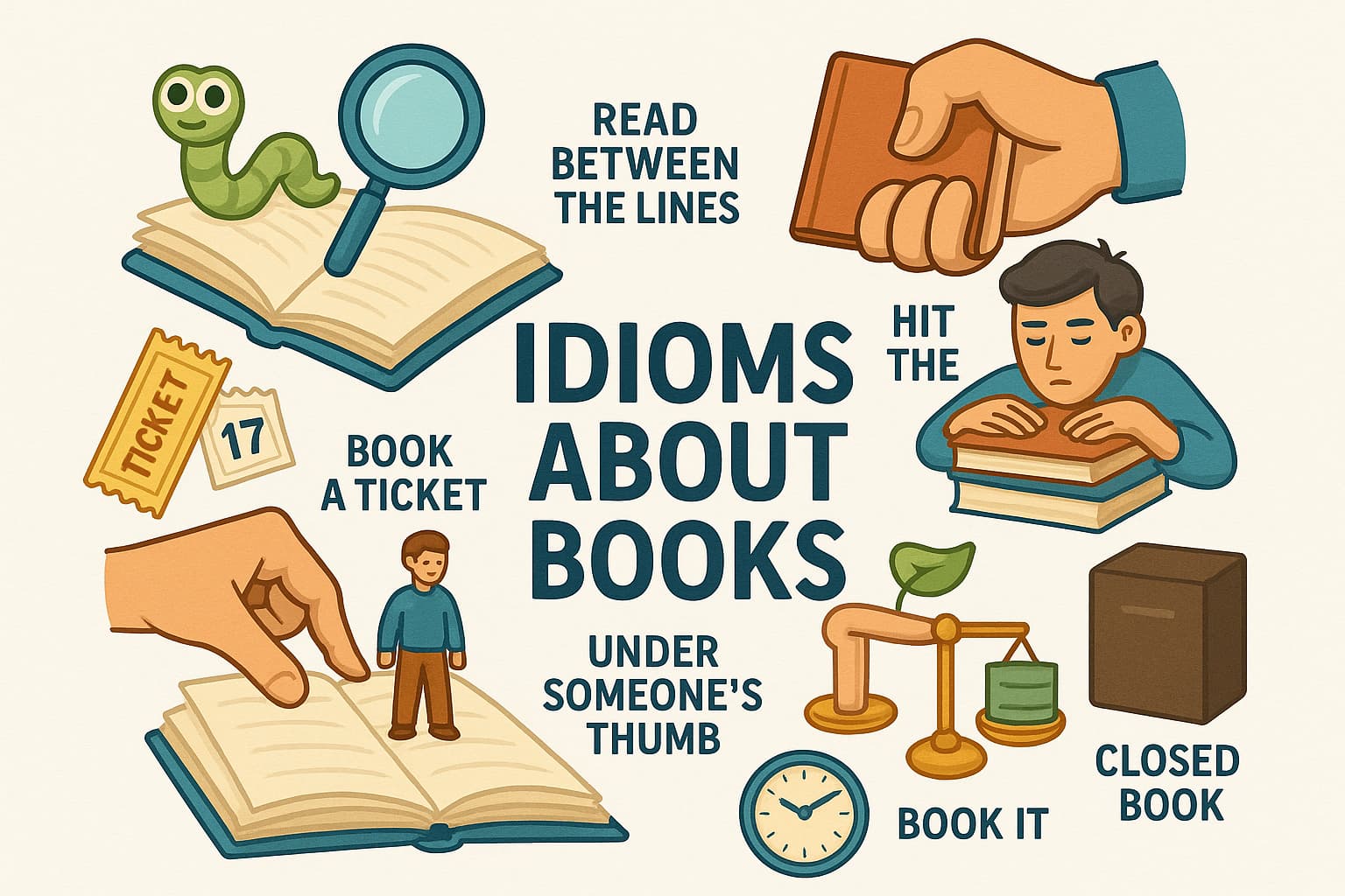 49 Idioms About Books and Reading