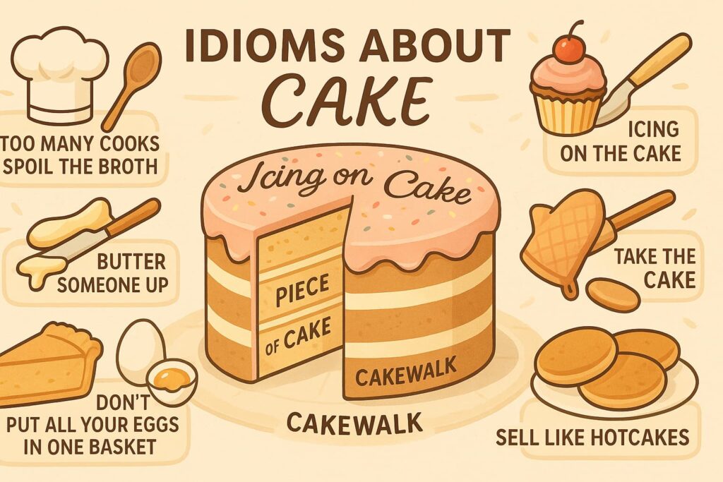 Deliciously Expressive 40 Essential Idioms About Cake and Cooking